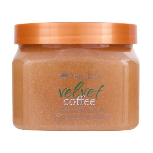 EXFOLIANTE SHEA SUGAR VELVET COFFEE 510GR - TREE HUT - Adrissa Beauty -