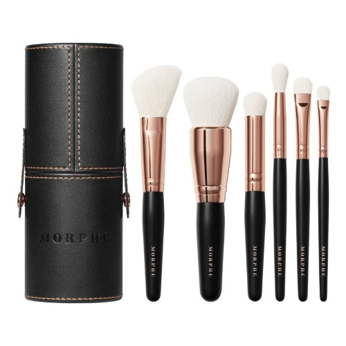 SET BROCHAS ROSE AWAY 6PZAS - MORPHE - Adrissa Beauty -