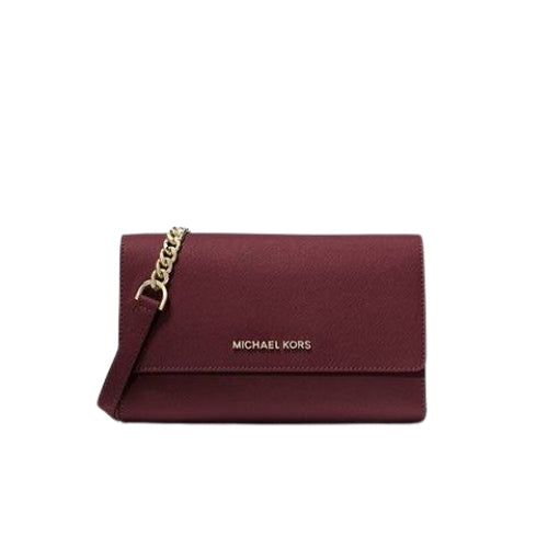 CARTERA BANDOLERO MERLOT - MICHAEL KORS - Adrissa Beauty - Bolsos, billeteras y estuches