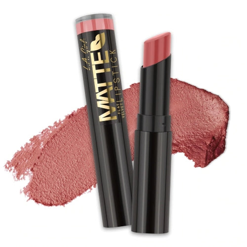 LABIAL FLAT HUSH GLC813 - LA GIRL - Adrissa Beauty - Maquillaje