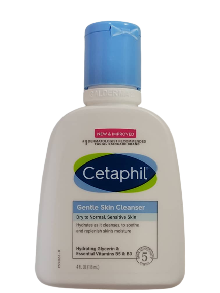 LIMPIADOR FACIAL DRY TO NORMAL GRYCERIN 4OZ - CETAPHIL - Adrissa Beauty - Kits de limpieza facial