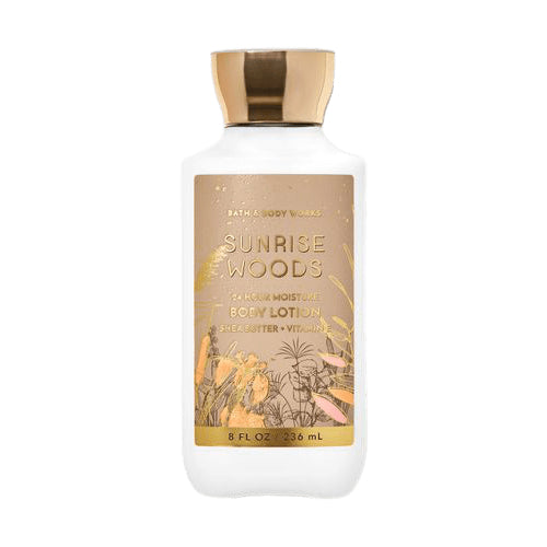 LOCION CORPORAL SUNRISE WOODS - BATH & BODY - Adrissa Beauty - Cuidado de la piel