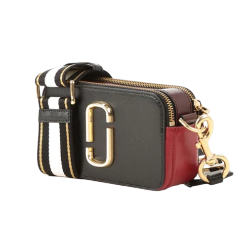 CARTERA SNAPSHOT BLACK RED - MARC JACOBS - Adrissa Beauty -