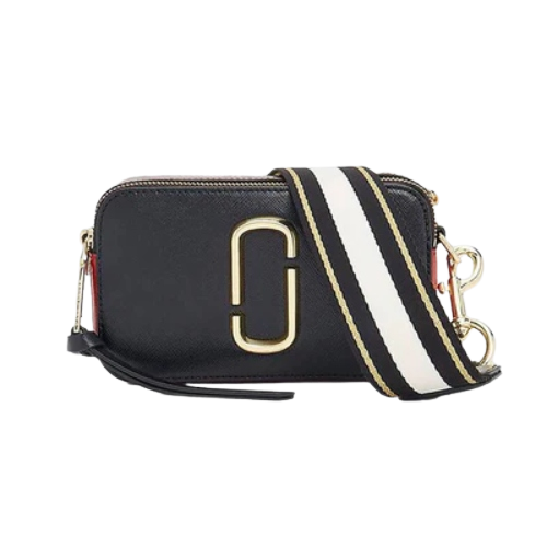 CARTERA SNAPSHOT BLACK RED - MARC JACOBS - Adrissa Beauty -