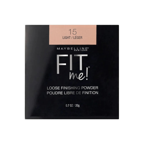 POLVO SUELTO FIT ME LIGHT 15 - MAYBELLINE - Adrissa Beauty - Maquillaje