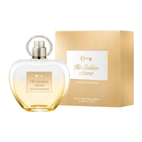 HER GOLDEN SECRET 80ML D - ANTONIO BANDERAS - Adrissa Beauty -