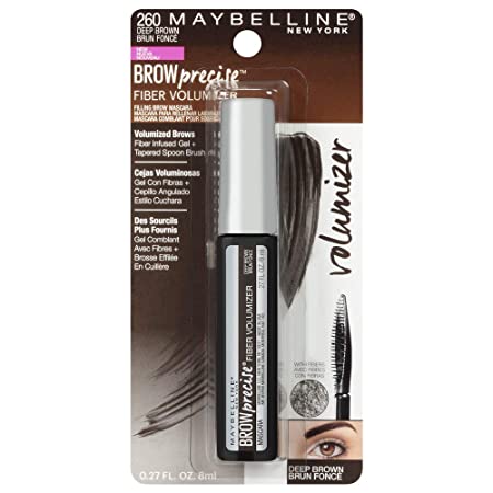MASCARA CEJAS VOLUMIZER 260 DEEP BROWN - MAYBELLINE - Adrissa Beauty - Maquillaje para ojos