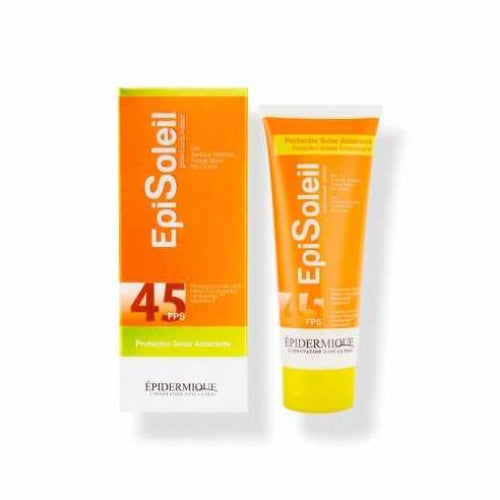 PROTECTOR SOLAR ACLARANTE EPISOLEIL 45FPS 70GR - EPIDERMIQUE - Adrissa Beauty -