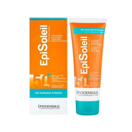 PROTECTOR SOLAR ANTIEDAD EPISOLEIL 50FPS 70GR - EPIDERMIQUE - Adrissa Beauty -