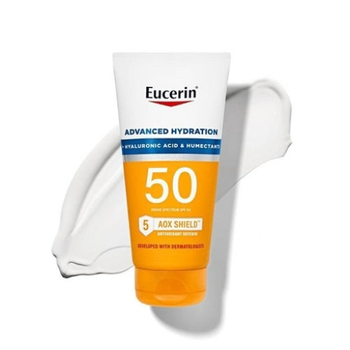 PROTECTOR SOLAR LIGERO ADVANCED HYDRATION 50SPF 150ML - EUCERIN - Adrissa Beauty -