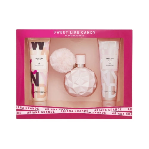 SET SWEET LIKE CANDY 100ML 3PZAS D - ARIANA GRANDE - Adrissa Beauty -