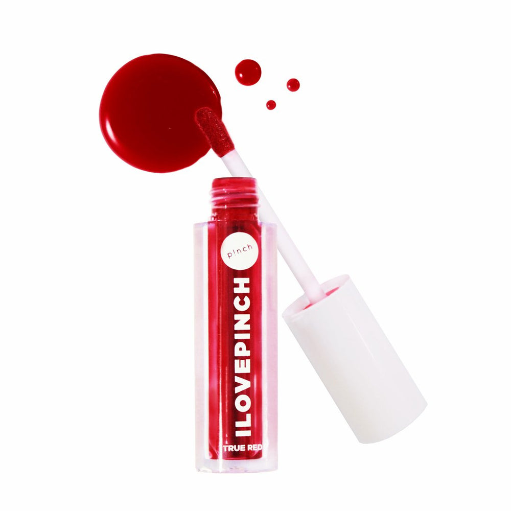 TINTA RUBOR Y LABIAL TRUE RED - ILOVEPINCH - Adrissa Beauty -