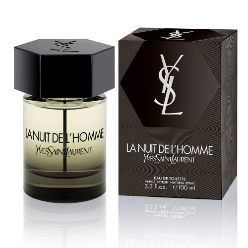 LA NUIT DE L�HOMME EDT 100ML C - YVES SAINT LAURENT - Adrissa Beauty -
