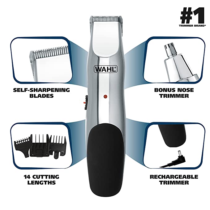 MAQUINA DE AFEITAR WAHL GROOMSMAN - WAHL - Adrissa Beauty - Cuidado capilar