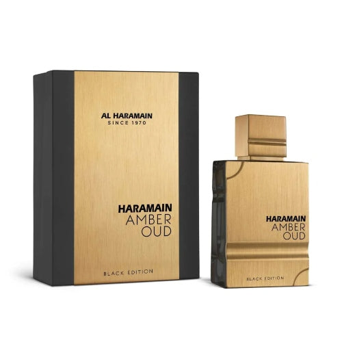 AMBER OUD BLACK EDITION EDP 100ML U - AL HARAMAIN - Adrissa Beauty -