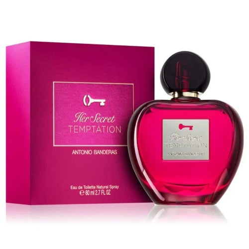 HER SECRET TEMPTATION 80ML D - ANTONIO BANDERAS - Adrissa Beauty -