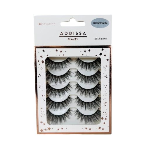PESTAÑAS BACHELORETTE 5PARES - ADRISSA BEAUTY - Adrissa Beauty -