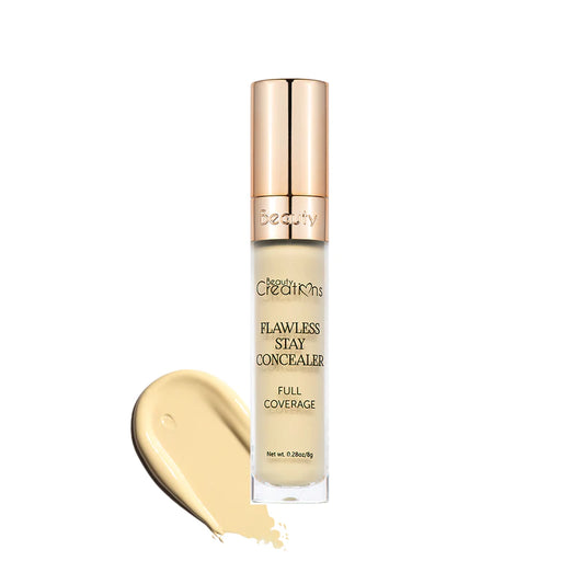 CORRECTOR FLAWLESS STAY YELLOW - BEAUTY CREATIONS - Adrissa Beauty - Maquillaje