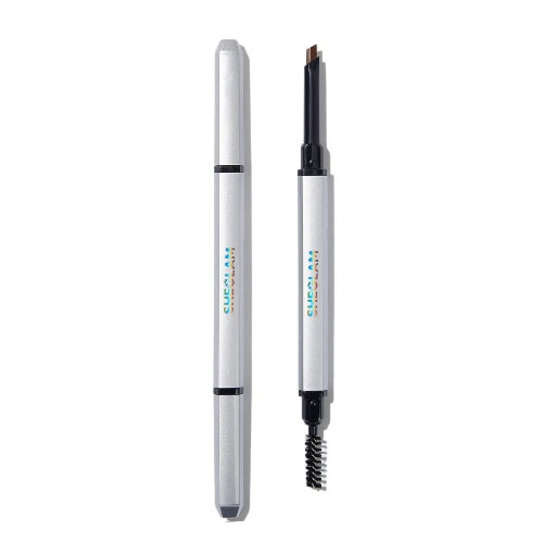 LAPIZ DE CEJAS DOBLE PUNTA DARK BROWN - SHEGLAM - Adrissa Beauty -