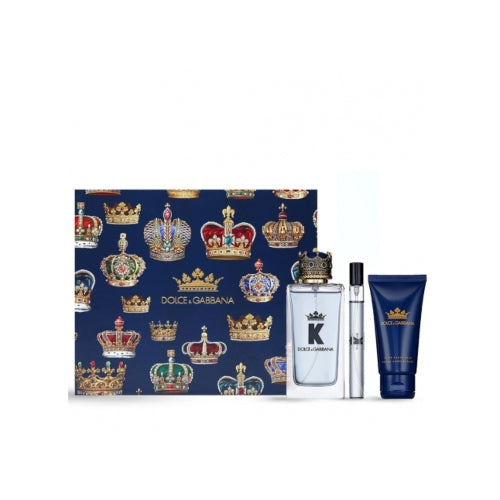 SET KING 100ML 3PZAS C - DOLCE GABBANA - Adrissa Beauty -