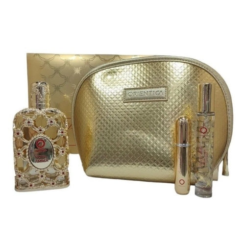 SET ROYAL AMBER 80ML 4PZAS D - ORIENTICA - Adrissa Beauty - Perfumes y colonias