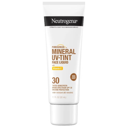 PROTECTOR SOLAR MINERAL UV TINT SPF30 MEDIUM DEEP - NEUTROGENA - Adrissa Beauty - Protector solar
