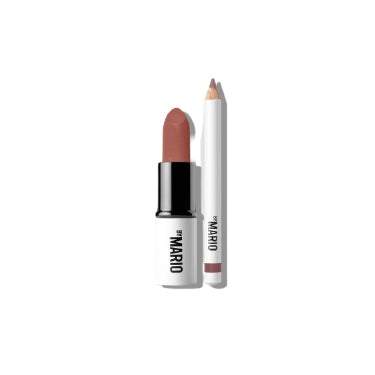 DUO LAPIZ + LABIAL PINK NUDE - BY MARIO - Adrissa Beauty -