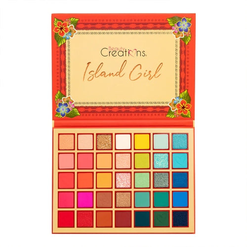 PALETA DE SOMBRAS ISLAND GIRL - BEAUTY CREATIONS - Adrissa Beauty -