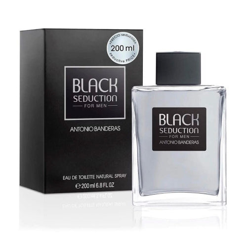 BLACK SEDUCTION 200ML C - ANTONIO BANDERAS - Adrissa Beauty -