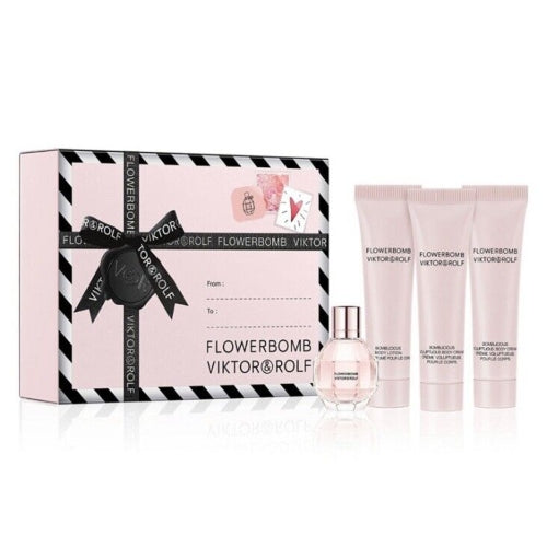 SET MINI FLORWERBOMB 4PZAS - V ROLF - Adrissa Beauty -