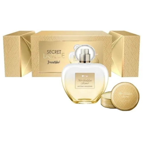 SET GOLDEN SECRET 80ML 2PZAS D - ANTONIO BANDERAS - Adrissa Beauty -