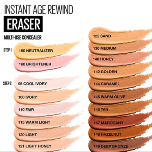 CORRECTOR AGE REWIND 120 LIGHT - MAYBELLINE - Adrissa Beauty - Maquillaje