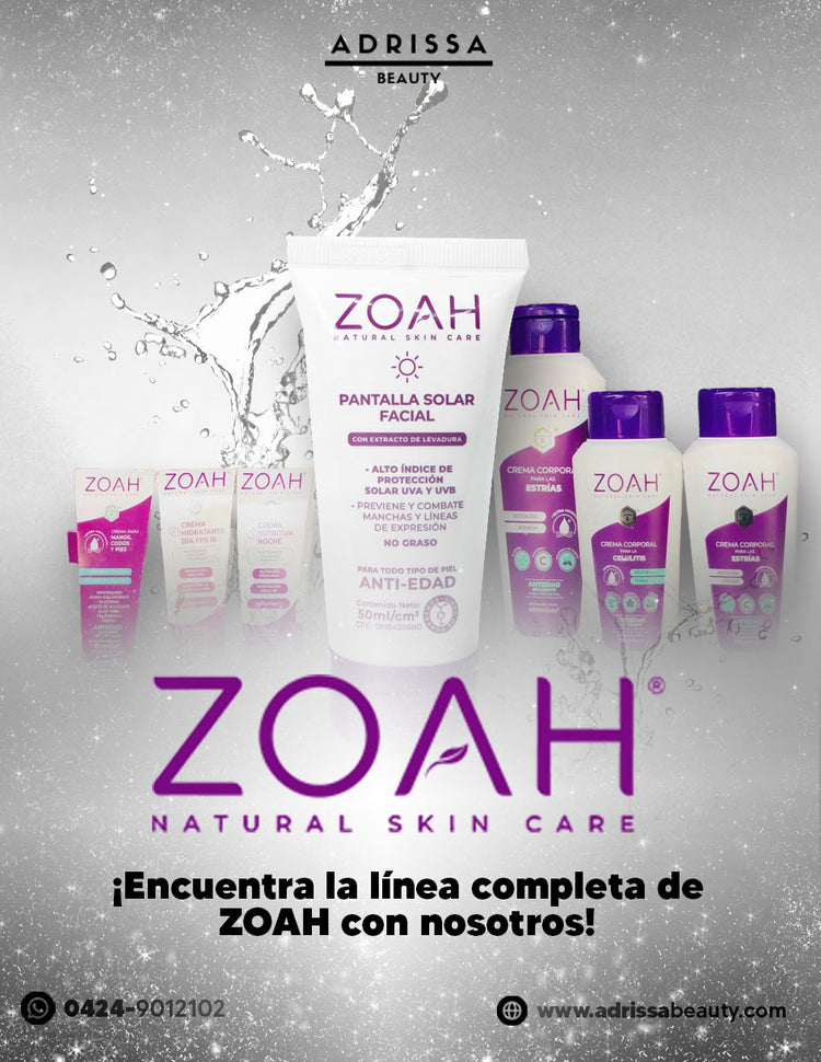 Zoah, Natural Skin Care.