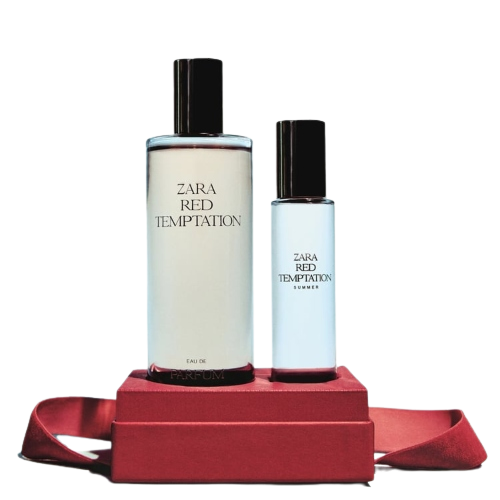 RED TEMPTATION 80ML + RED TEMPTATION SUMMER 30ML EDP - ZARA - Adrissa Beauty - Perfumes y colonias