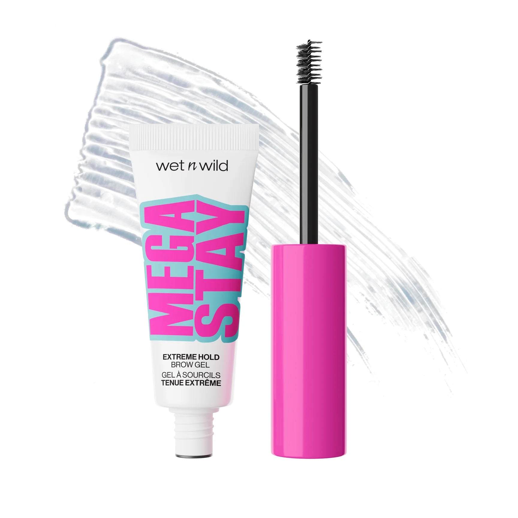 GEL CEJAS MEGA STAY EXTREME HOLD CLEAR - WET N WILD - Adrissa Beauty - Maquillaje