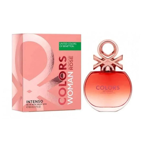 COLORS ROSE INTENSO 80ML D - BENETTON - Adrissa Beauty - Perfumes y colonias