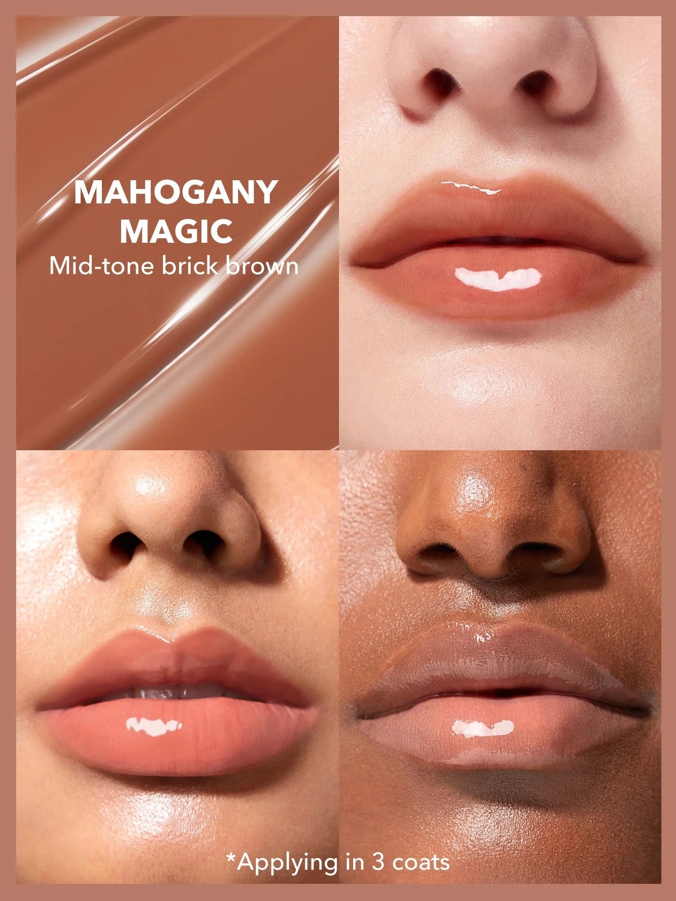 LABIAL POUT PERFECT MAHOGANY MAGIC - SHEGLAM - Adrissa Beauty - Maquillaje