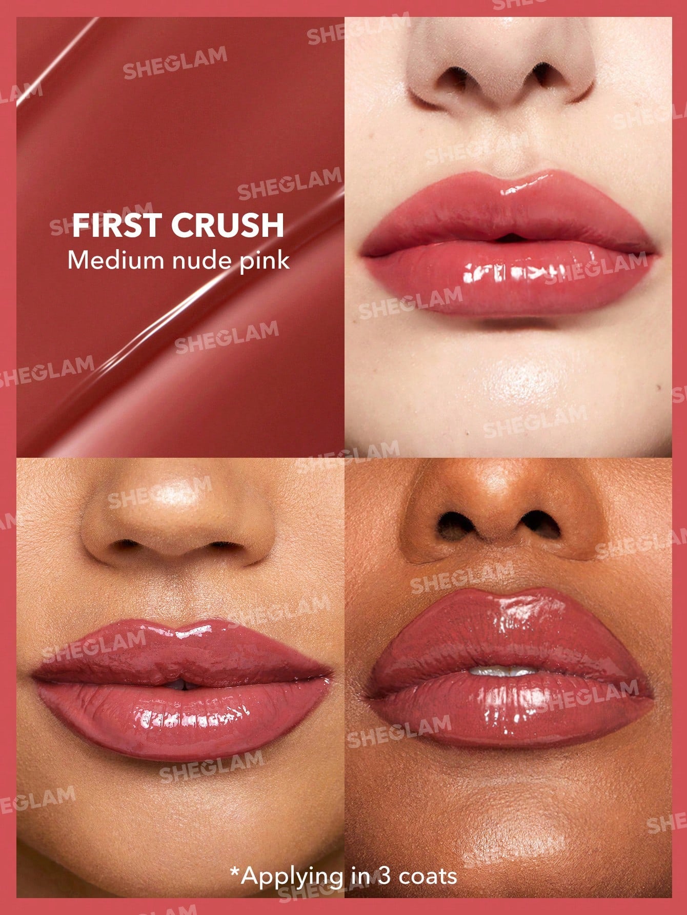 LABIAL POUT PERFECT FIRST CRUSH - SHEGLAM - Adrissa Beauty - Maquillaje