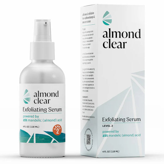 SERUM CORPORAL EXFOLIANTE LEVEL 2 15% MANDELIC ACID 118ML - ALMOND CLEAR - Adrissa Beauty - Cuidado de la piel