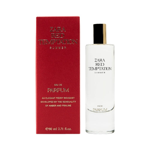 RED TEMPTATION SUMMER EDP 80ML D - ZARA - Adrissa Beauty - Perfumes y colonias