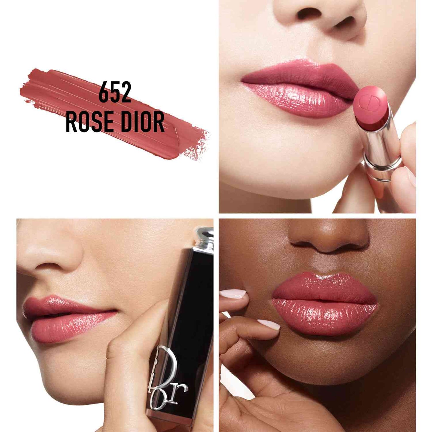 LABIAL SHINE LIPSTICK 652 ROSE DIOR