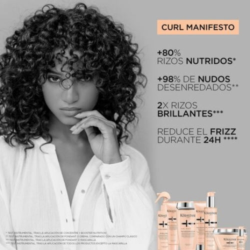 SHAMPOO CURL MANIFESTO BAIN HYDRATATION 250ML - KERASTASE - Adrissa Beauty - Cuidado capilar