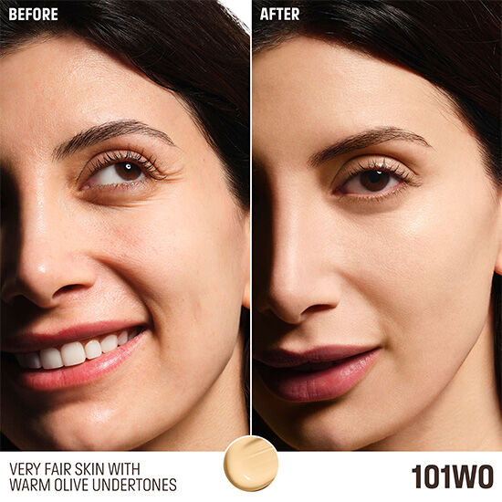 BASE HD SKIN BALANCING AND PERFECTING 101W0 LACE - MAKEUP FOR EVER - Adrissa Beauty - Maquillaje