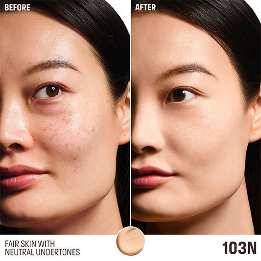 BASE HD SKIN BALANCING AND PERFECTING 103N COTTON - MAKEUP FOR EVER - Adrissa Beauty - Maquillaje