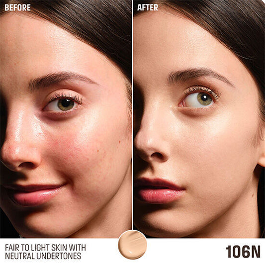 BASE HD SKIN BALANCING AND PERFECTING 106N LINEN - MAKEUP FOR EVER - Adrissa Beauty - Maquillaje