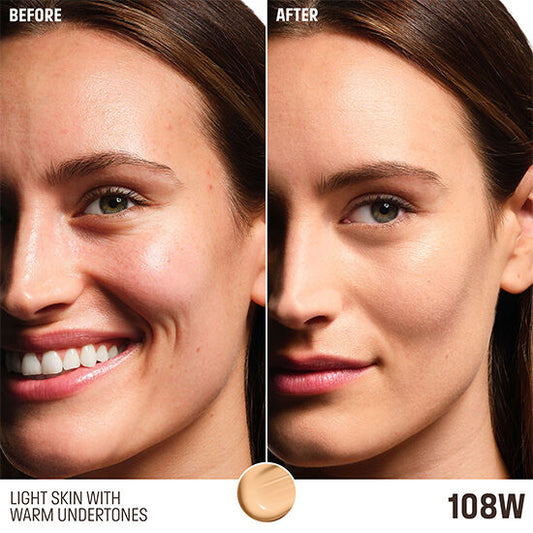 BASE HD SKIN BALANCING AND PERFECTING 108W SHELL - MAKEUP FOR EVER - Adrissa Beauty - Maquillaje