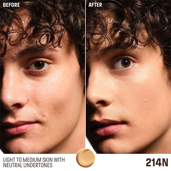 BASE HD SKIN BALANCING AND PERFECTING 214N BURLAP - MAKEUP FOR EVER - Adrissa Beauty - Maquillaje
