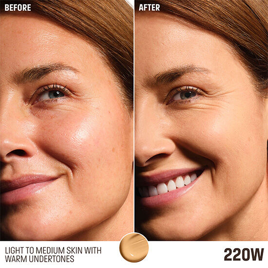 BASE HD SKIN BALANCING AND PERFECTING 220W ECRU - MAKEUP FOR EVER - Adrissa Beauty - Maquillaje