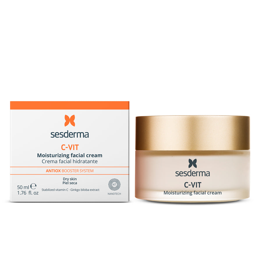 CREMA HIDRATANTE ANTIOX C-VIT 50ML - SESDERMA - Adrissa Beauty - Cuidado de la piel