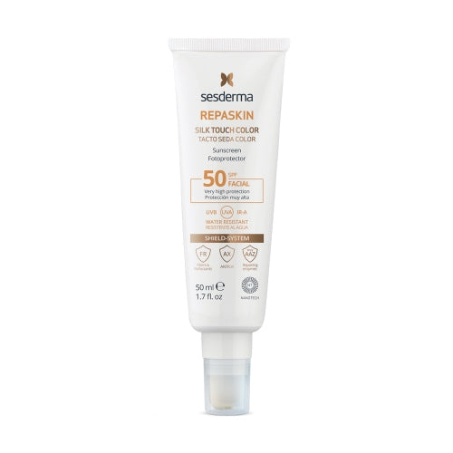 PROTECTOR SOLAR REPASKIN SILK TOUCH 50SPF 50ML - SESDERMA - Adrissa Beauty - Protector solar